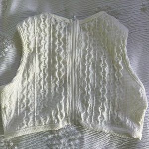 Cute white crop top